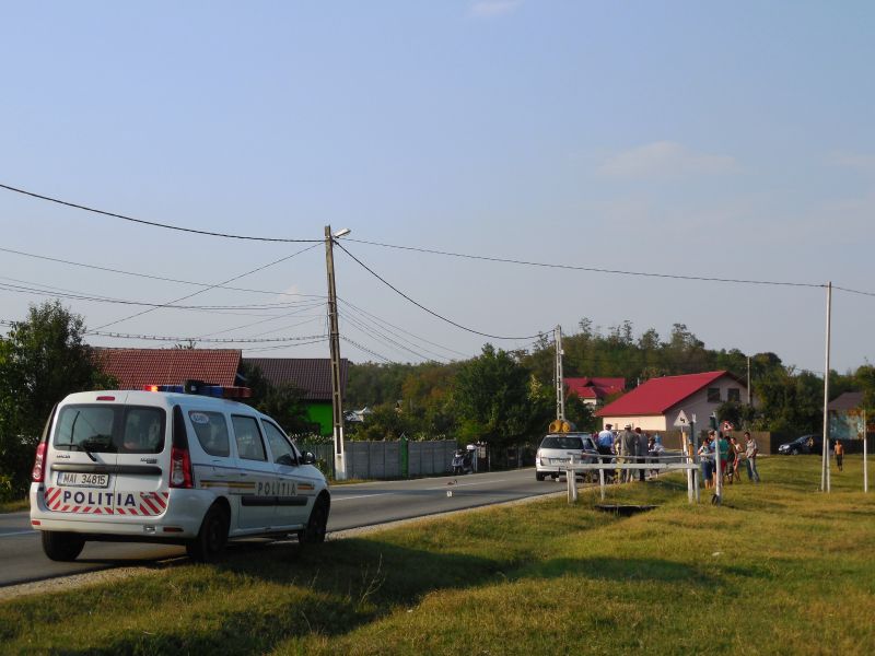 Copil de 4 ani, lăsat nesupravegheat, accidentat la Jupâneşti