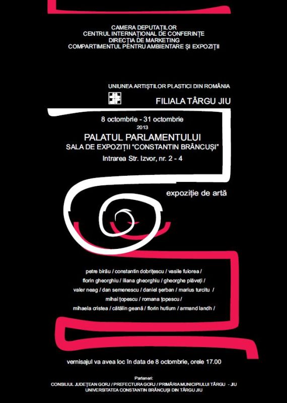 Artiştii gorjeni îşi expun creaţiile în Parlament