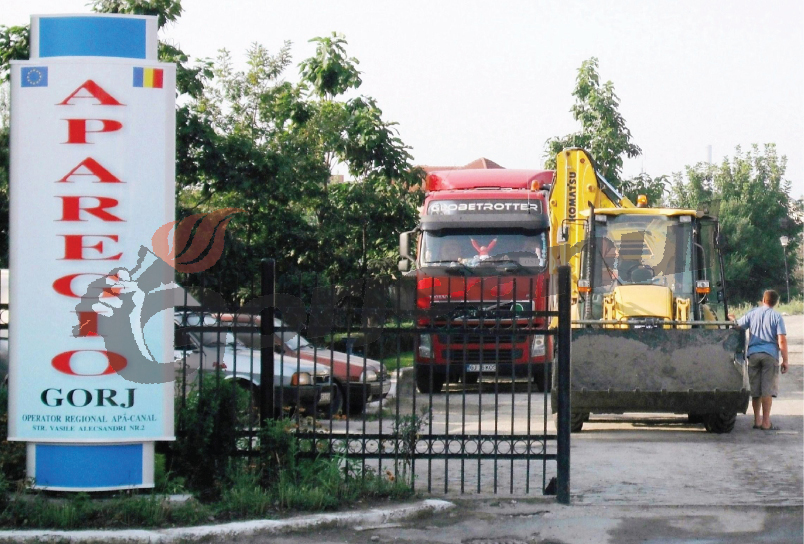Se ia apa în mai multe zone din Târgu-Jiu