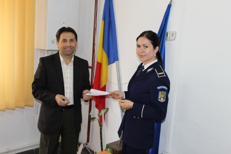 Poliţia Rovinari eliberează certificate de cazier judiciar