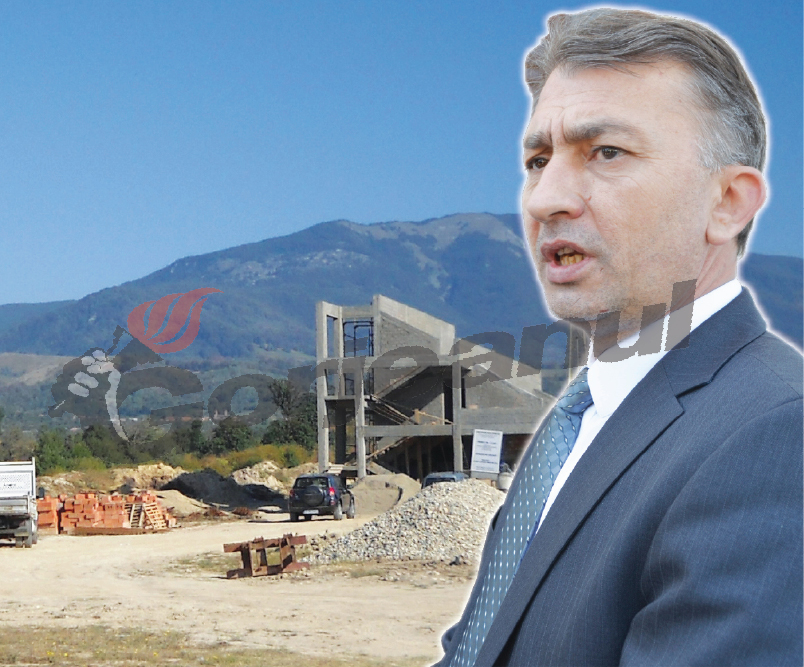 Dian s-a blindat cu cărămizi, luate din bani publici