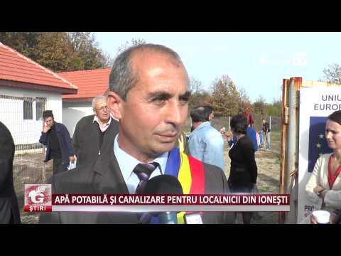 APĂ POTABILĂ ŞI CANALIZARE PENTRU LOCALNICII DIN IONEŞTI