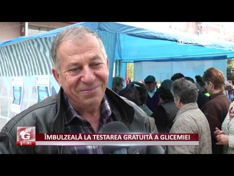 ÎMBULZEALĂ LA TESTAREA GRATUITĂ A GLICEMIEI