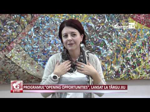 PROGRAMUL OPENING OPPORTUNITIES, LANSAT LA TÂRGU JIU