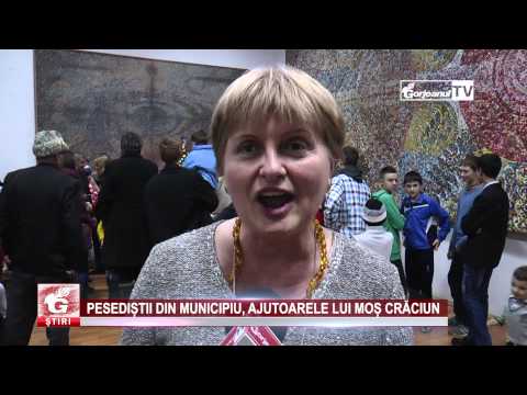 PESEDIȘTII DIN MUNICIPIU, AJUTOARELE LUI MOȘ CRĂCIUN