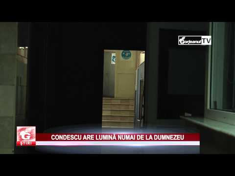 CONDESCU ARE LUMINĂ NUMAI DE LA DUMNEZEU