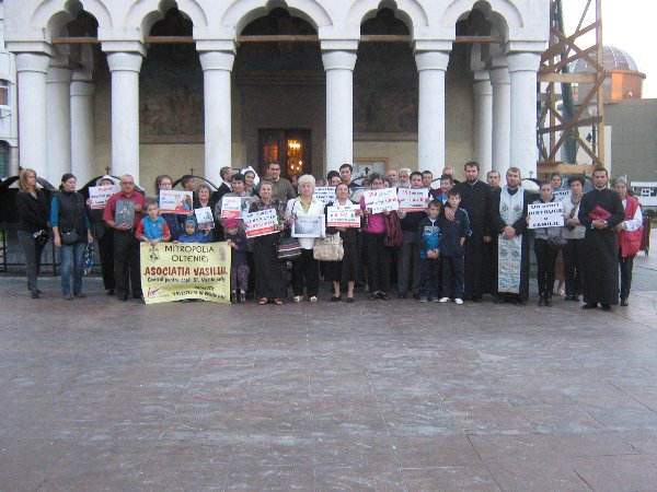 Marş pentru viaţă în Târgu-Jiu