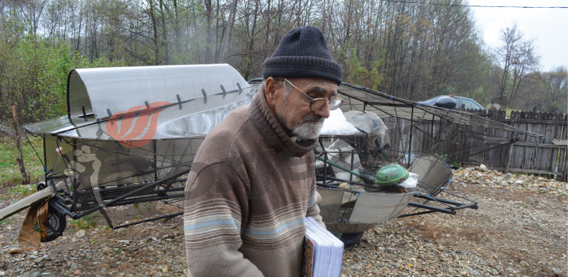 După patru decenii – Septuagenarul Golgotă construieşte a doua sa farfurie zburătoare