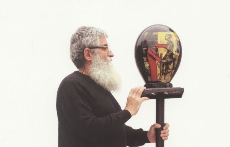 Lucrările artistului Ţopescu, la Muzeul Sticlei din Albenga