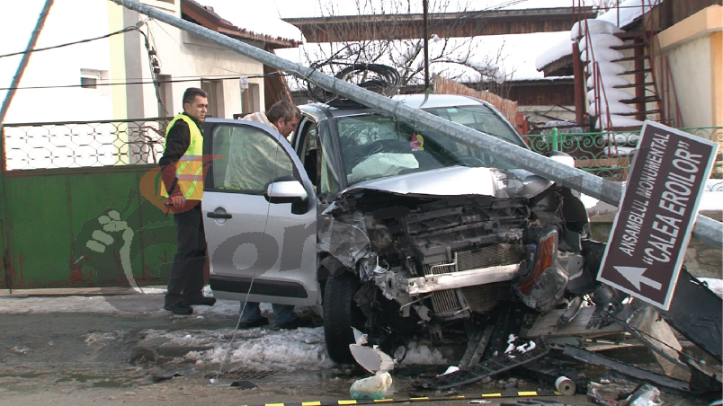 Tamponare cu victime în Târgu-Jiu