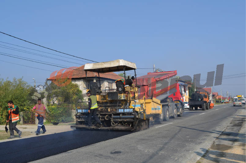 Lucrări reluate pe DN 66