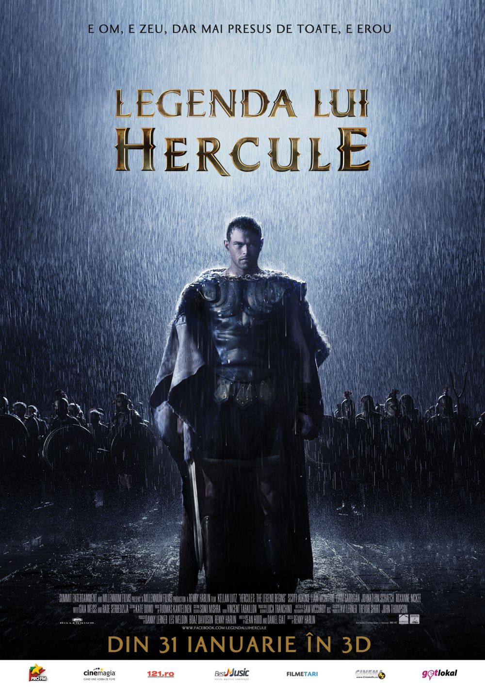 The Legend of Hercules (2014) Legenda lui Hercule – 18:00(3D)