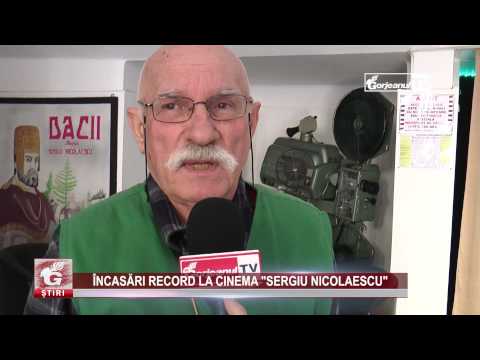 ÎNCASĂRI RECORD LA CINEMA „SERGIU NICOLAESCU”