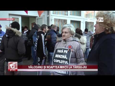 VÂLCEANU ȘI NOAPTEA MINȚII LA TÂRGU JIU