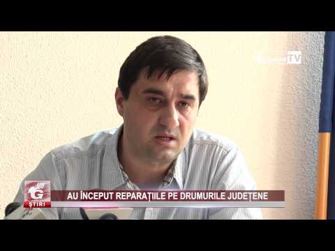 AU ÎNCEPUT REPARAȚIILE PE DRUMURILE JUDEȚENE