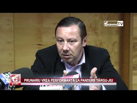 PRUNARIU VREA PERFORMANȚĂ LA PANDURII TÂRGU-JIU