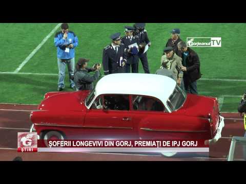 ȘOFERII LONGEVIVI DIN GORJ, PREMIAȚI DE IPJ GORJ