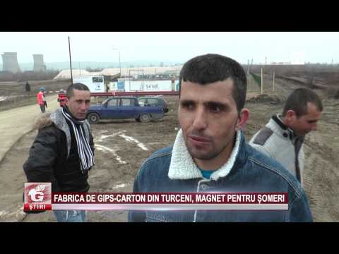 FABRICA DE GIPS CARTON DIN TURCENI, MAGNET PENTRU ȘOMERI