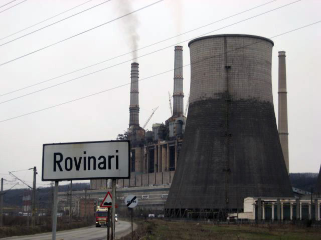 Voluntarii Greenpeace, astăzi la Rovinari