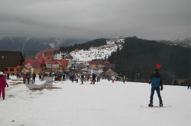 Schi de primăvară, la Rânca