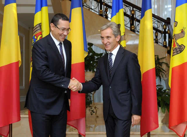 Ponta: România sprijină stabilitatea Moldovei, în contextul crizei din Ucraina/ Leancă: Păzim graniţa!