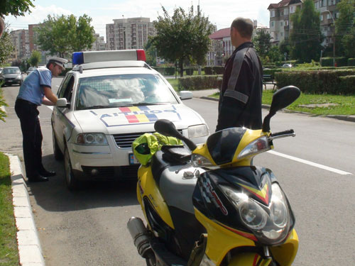 La plimbare cu permisul suspendat