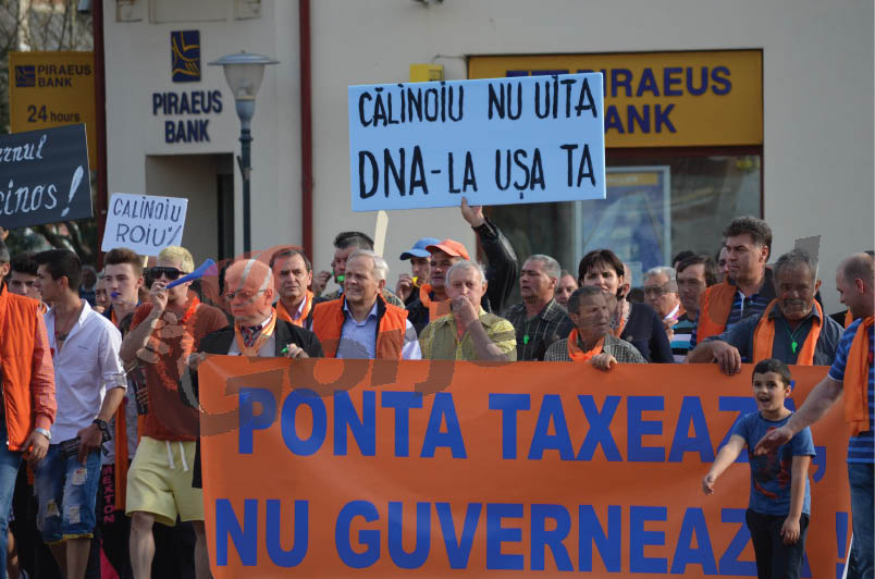 Pedeliştii nu au făcut scandal în Piaţa Prefecturii