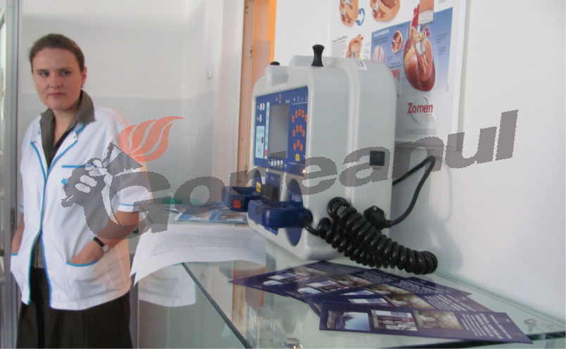 Iepuraşul a venit cu materiale sanitare la Neurologie