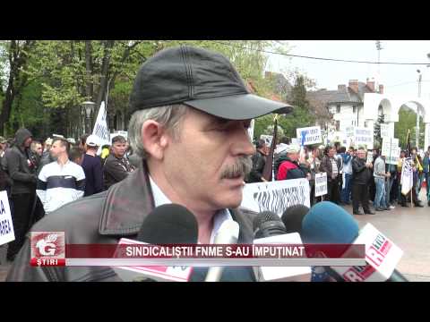 SINDICALIȘTII FNME S-AU ÎMPUȚINAT