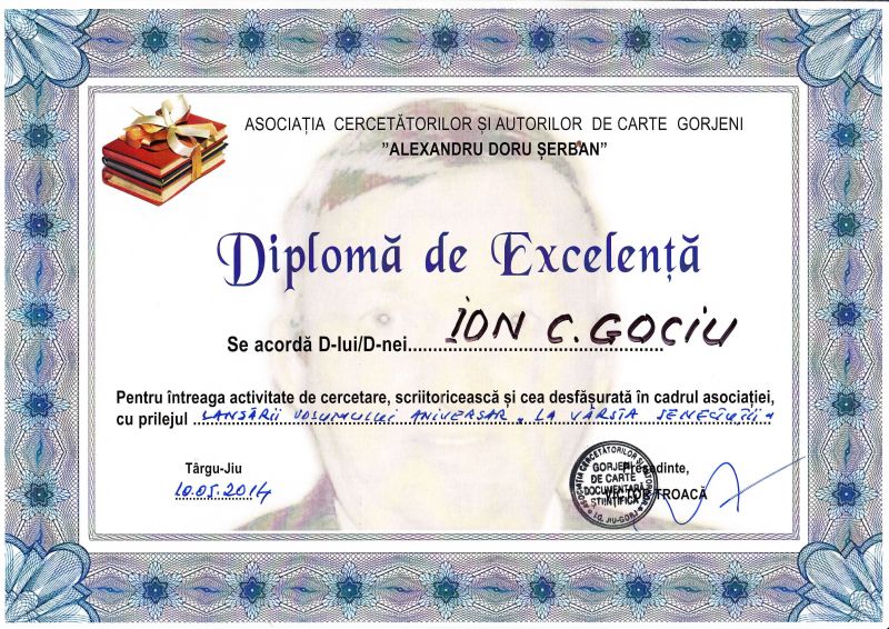 ION C. GOCIU – 80 – La Muzeul de Istorie „Al. Ştefulescu” Gorj Manifestare literar-culturală fără culturnici!
