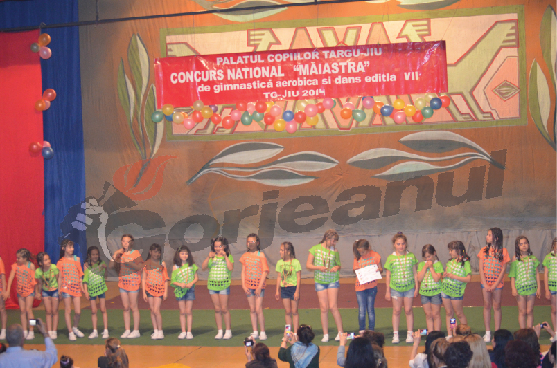 Regal de gimnastică aerobică şi dans la Târgu-Jiu