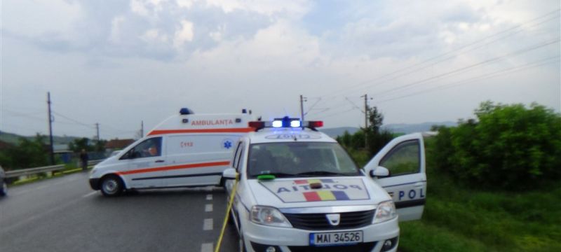 Copil de 5 ani, accidentat la Motru