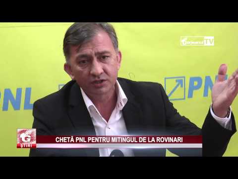 CHETĂ PNL PENTRU MITINGUL DE LA ROVINARI