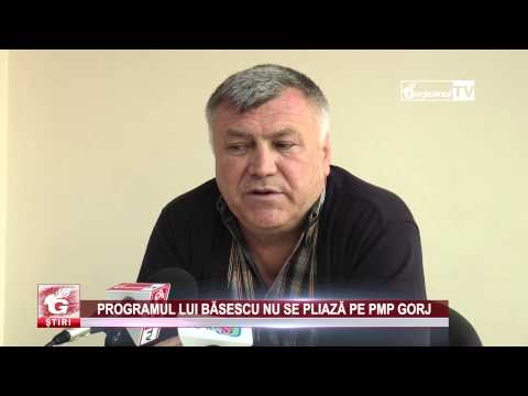 PROGRAMUL LUI BĂSESCU NU SE PLIAZĂ PE PMP GORJ
