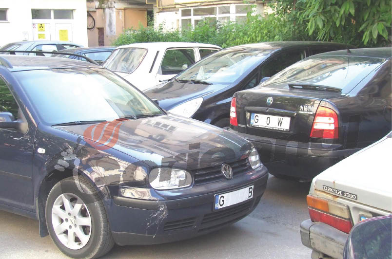 Hibele locurilor de parcare din Târgu-Jiu