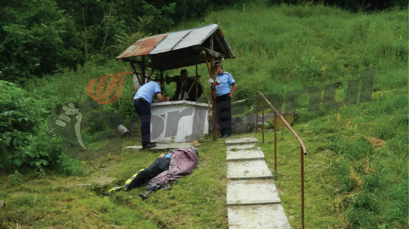 S-a aruncat în fântână, lăsând un bilet de adio