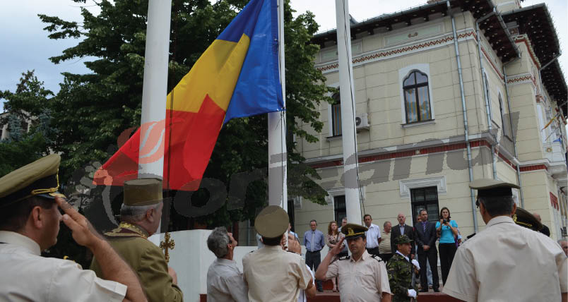 Ziua Drapelului Naţional, marcată la Târgu-Jiu