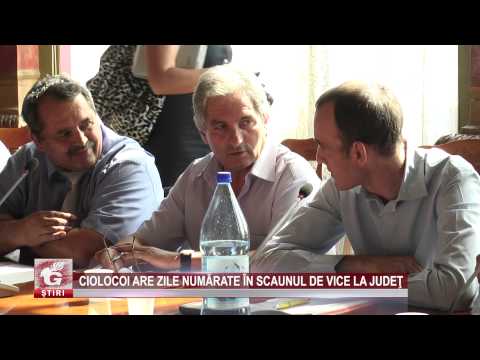 CIOLOCOI ARE ZILE NUMĂRATE ÎN SCAUNUL DE VICE LA JUDEŢ