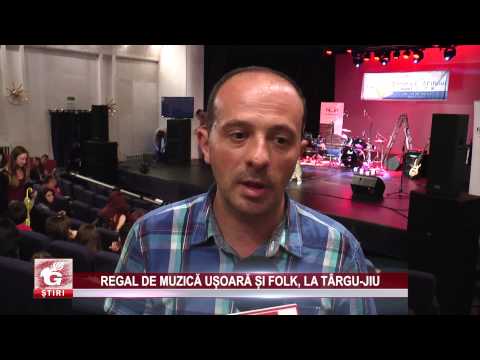 REGAL DE MUZICĂ UȘOARĂ ȘI FOLK, LA TÂRGU JIU