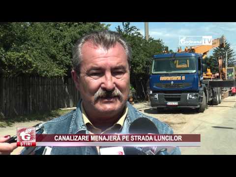 CANALIZARE MENAJERĂ PE STRADA LUNCILOR
