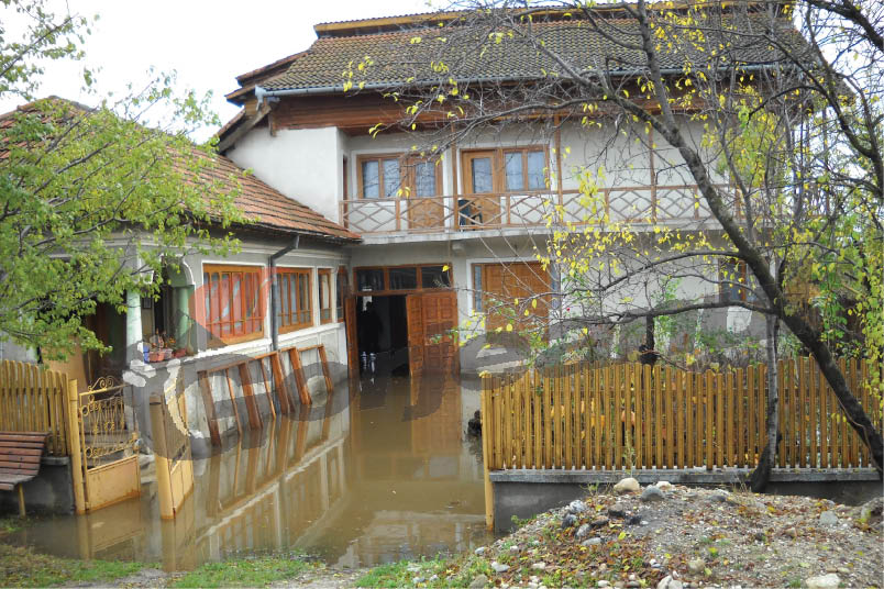 Localităţi din Gorj, afectate de ploi