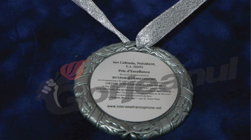Călinoiu, premiu de excelenţă