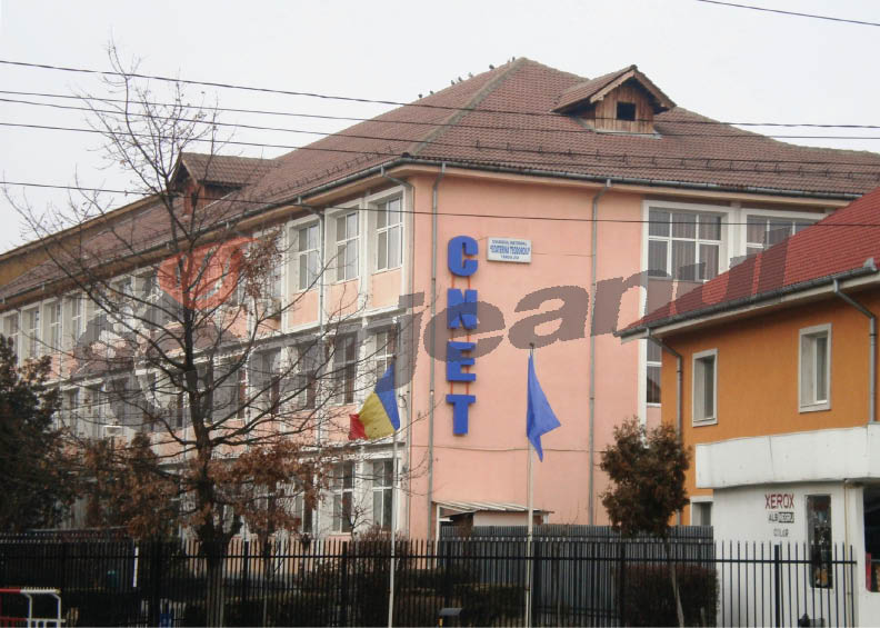 Instalaţie de protecţie catodică, în curtea Colegiului Ecaterina Teodoroiu