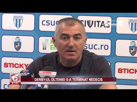 DERBY-UL OLTENIEI S-A TERMINAT NEDECIS
