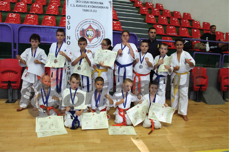 Karatiștii gorjeni, pe podium la Campionatul European