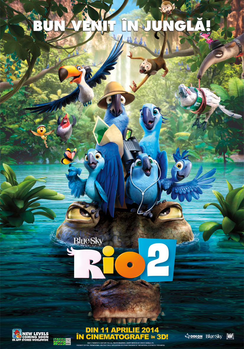 Rio 2 (2014) Rio 2 – 15:00(3D)