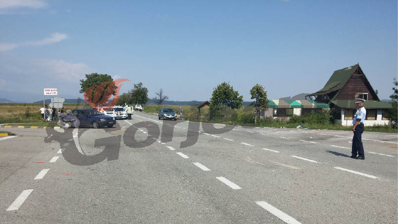 Un nou accident la intersecția de la Câmpu Mare