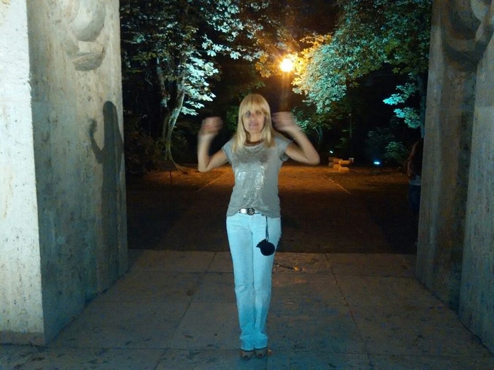 Elena Udrea la Poarta sarutului