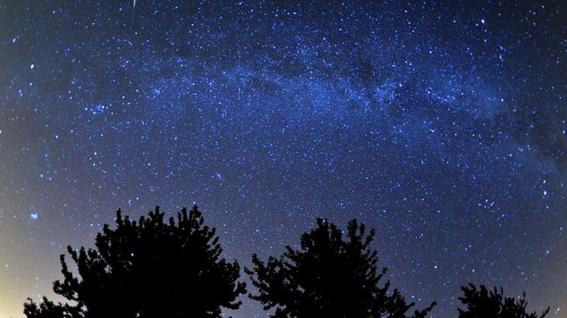 Perseid meteor shower