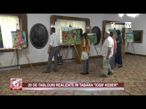 20 DE TABLOURI REALIZATE ÎN TABĂRA „IOSIF KEBER”